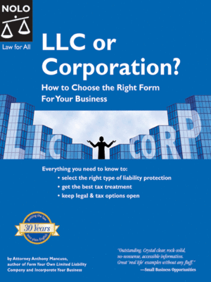 cover image of LLC or Corporation? How to Choose the Right Form for Your Business